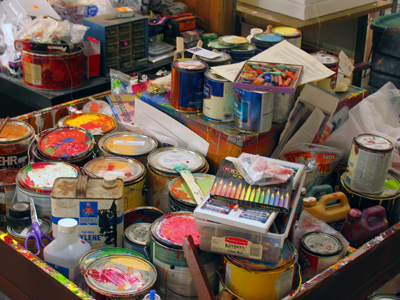 There are people who are neat and tidy -- and then there are artists.