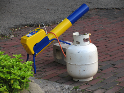 A lot easier to take down than to put up.