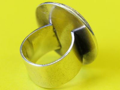 With this ring, I began taking pictures today.  Not a promising start.