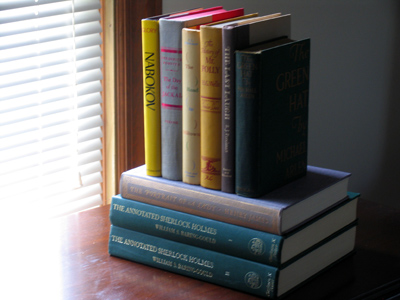 Today I bought nine books for nine bucks.  Great -- but are they worth photographing?