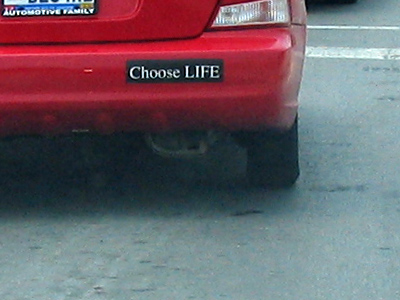 Pro-lifers on the ground . . . 