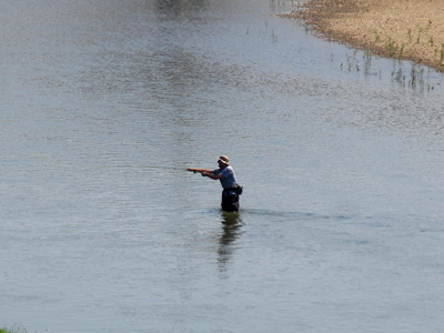 A river runs through him.