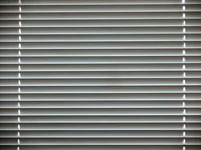 On a day like today, shooting venetian blinds from the living room couch is about as good as it gets.