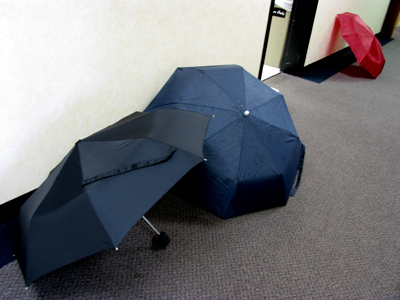 And OUTSIDE it was raining even harder.