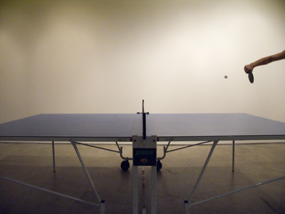 The minimalist ping-pong game.