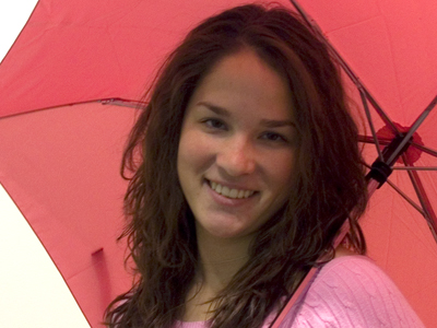 If it was raining, she`d be singing in the rain.