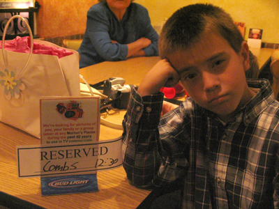 Nothing ever starts on time.