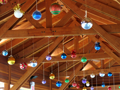 There`s always nice scenery at Cox Arboretum.