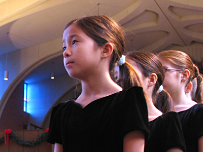 ` . . . Sweet singing of the choir.`