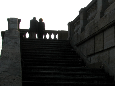 On the banks of the Seine.