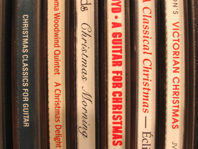 Not much variety on the radio at this time of year.