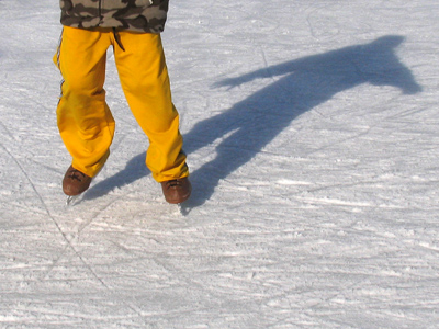 A moment before impact.