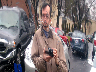 So I have a rather weak chin -- I make up for it with my enormous forehead.