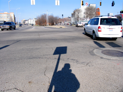 I am a responsible person -- to a degree.  I only cleared the part of the sidewalk that I need to use.