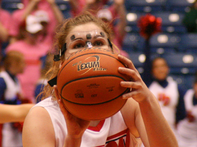 Competition is fierce at halftime.