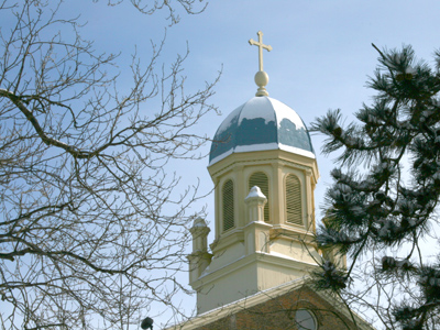 I had to tread into untrodden snow to get this angle.