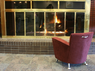 Moments later, I was sitting there.