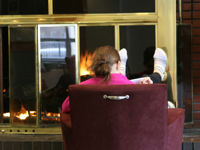 Hey, that`s my seat!  And my socks!!!