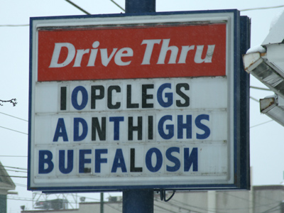 It`s really hard to find good buefalosn these days.