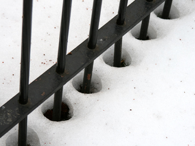 Fences are a way we try to keep our STUFF from becoming someone else`s STUFF.