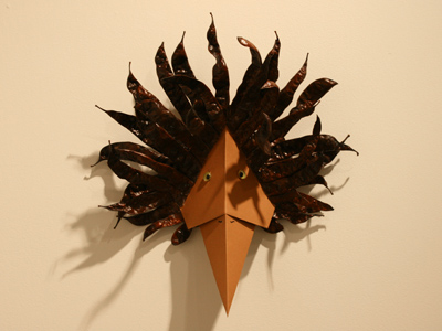 The face of origami.