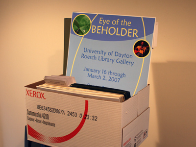 After all the time, effort and money I put into an exhibition, I`m always surprised by just how little it amounts to.