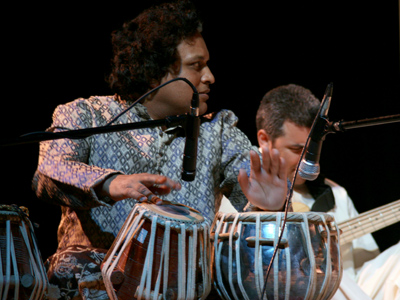 Tabla: a pair of hand drums widely used in Indian music.