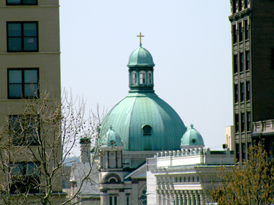 Sacred Heart, in the heart of the city.