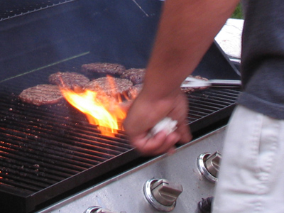 Any excuse for a backyard party.