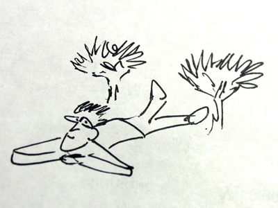 When I`m done with my class assignment, I will be larger than the trees.