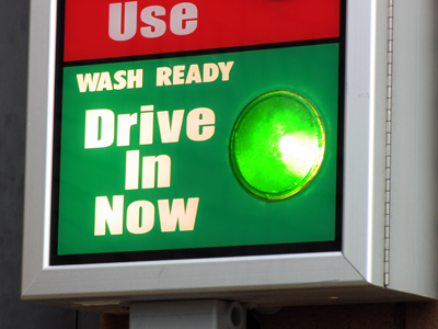 Though the thrill of a merry-go-round has kind of worn off for me, I still think it`s fun to go through a car wash.