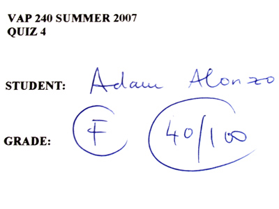 Things are going well in my Photoshop class.