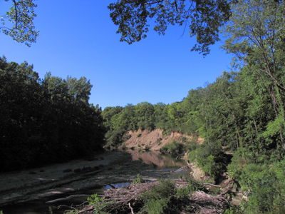 Scenic grandeur, or as close as it gets in Dayton.