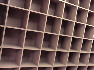 Some people work in an office, but my desk is in a cube.