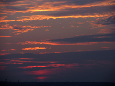 We haven`t got much of a horizon around here.