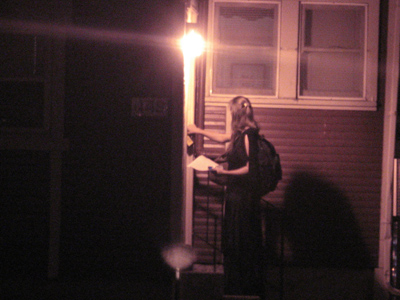 When dropping off a young lady, always make sure she is safely indoors before leaving.