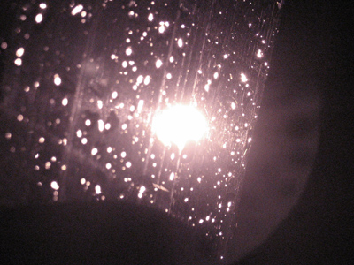 Exploding galaxy.  Not really.