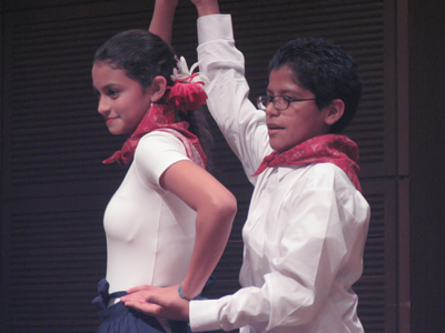 Dancing the Polka Nortena.