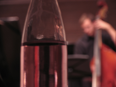 Bassist in a bottle.