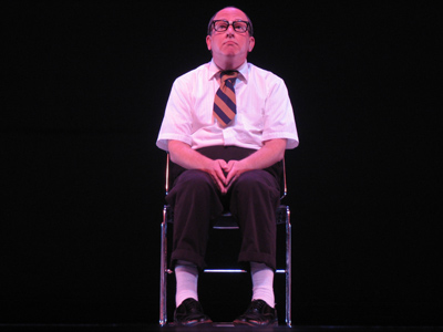 Even though the person in the box office was reluctant to sell me a seat in the front row, it`s the best spot for photos.