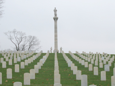 I came to the cemetery before sunrise, but the sun never rose.  This WOULD HAVE BEEN bathed in golden light.