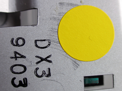 Maybe I should have unplugged it first before unscrewing the cover.