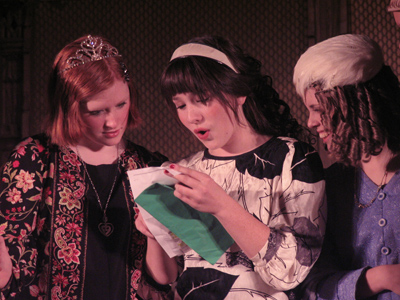 In every good Shakespeare play, there`s a letter scene.