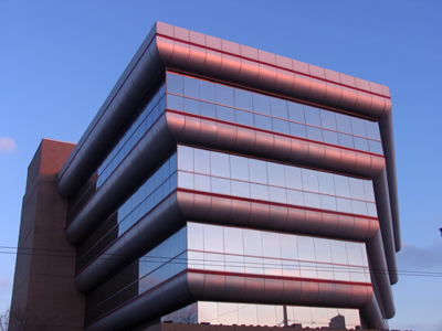 Near this building lives an unpleasant person who thinks nobody but him should park in front of his house.