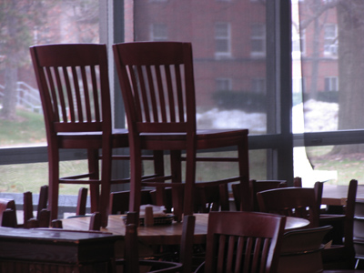 A university is a pretty nice place to work, especially when all the students are gone.