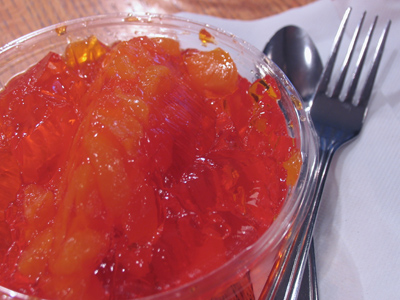 I`m not quite sure what I had for dinner, but it looked good for a sore throat.