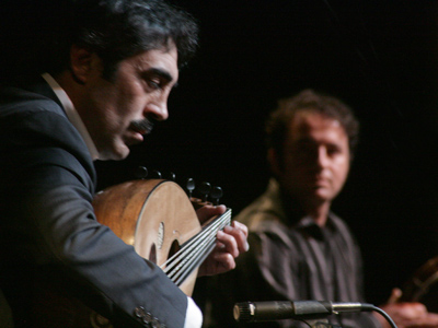 Simon Shaheen, traditional Arab musician.