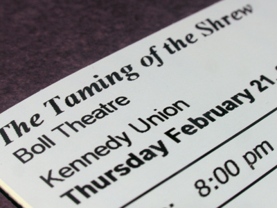 But, sure enough, this is Shakespeare.