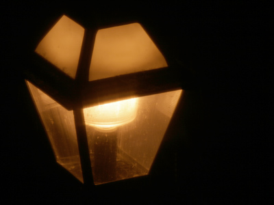 Really, there were snowflakes swirling all around it.