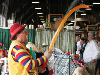 Putting his liberal arts degree to good use.